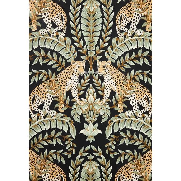 New Anthropologie Jungle Leopard WallpaperYork Wallcoverings  27" x 27 FT - Picture 2 of 3